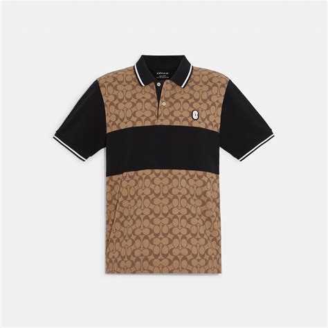 men's coach t shirt original|coach polo shirts men's.